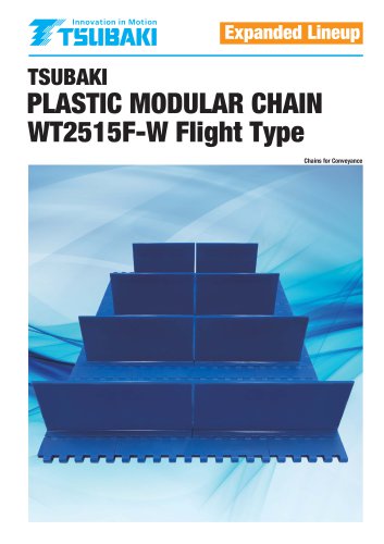 Plastic Modular Chain WT2515F-W Flight Type