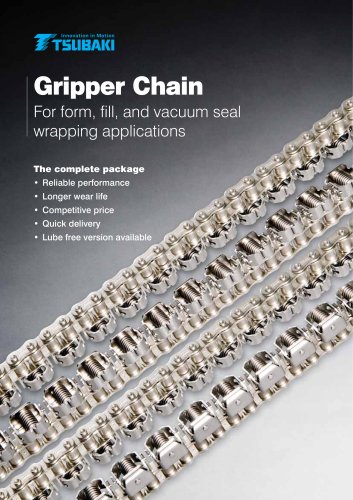 Tsubaki Gripper Chain Brochure