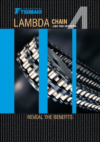 Tsubaki Lambda Lube Free Chain Brochure