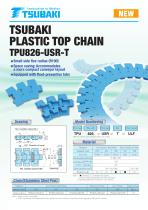 Tsubaki Plastic Top Chain TPU826-USR-T