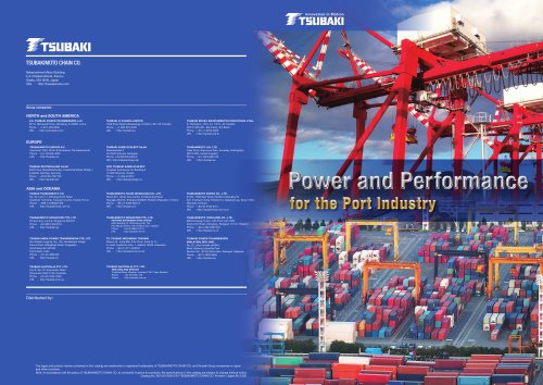 Tsubaki Power and Performance for the Port Industry