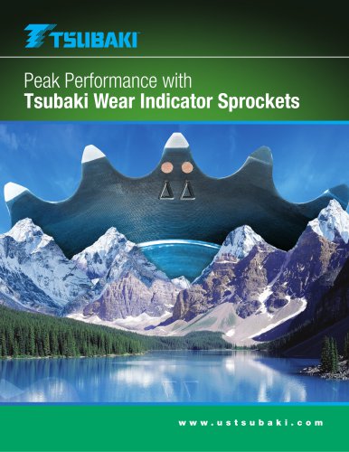 Tsubaki Wear Indicator Sprockets