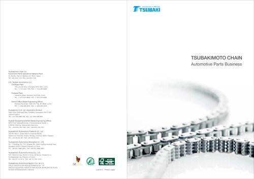 Tsubakimoto Chain Automotive Parts Business