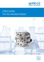 Chemical gear pumps