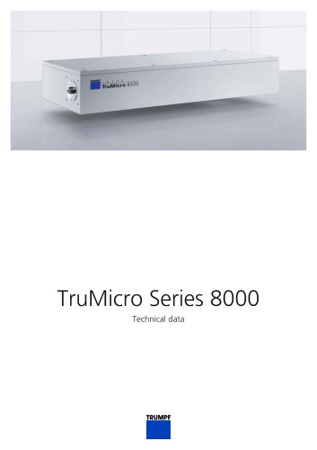 TruMicro Series 8000