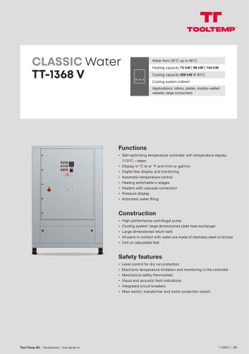 CLASSIC Water TT-1368 V 96 kW