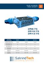 TWO SHAFT-SHREDDER-2R 75HP SERIES-SATRINDTECH SRL