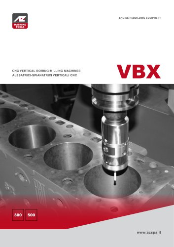 VBX CNC Vertical Boring Milling Machines