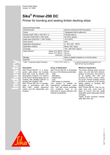 Sika® Primer-290 DC
