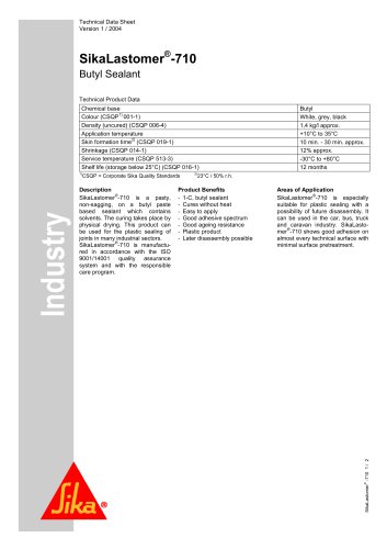 SikaLastomer®-710