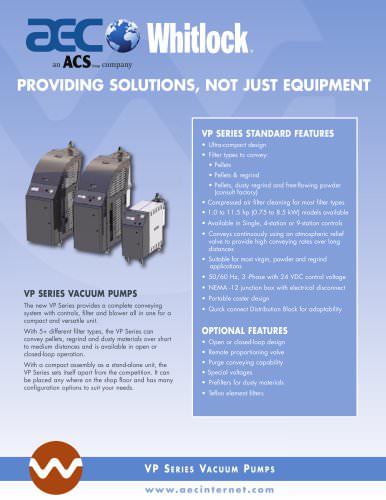 VP Series Vacuum Pumps