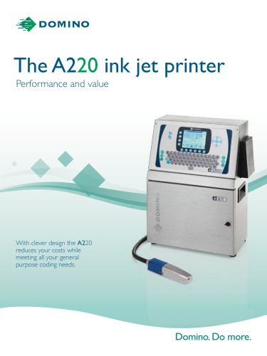 The A220 ink jet printer