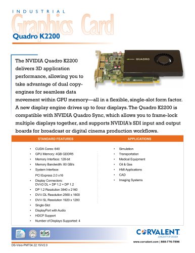 Quadro K2200