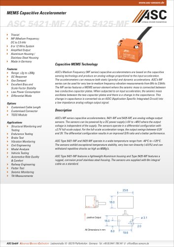 ASC 5421-MF / ASC 5425-MF