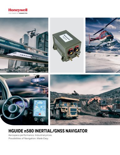 HGUIDE n580 INERTIAL/GNSS NAVIGATOR