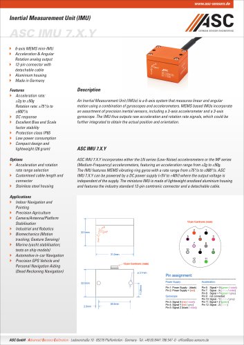 Inertial Measurement Unit (IMU)