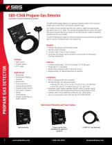 SBS-C3H8 Propane Detector Cut Sheet
