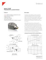 Endevco® model 2220E Miniature High Temperature Piezoelectric Accelerometer