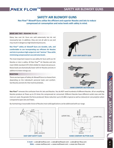 Easy Grip Blowoff Guns
