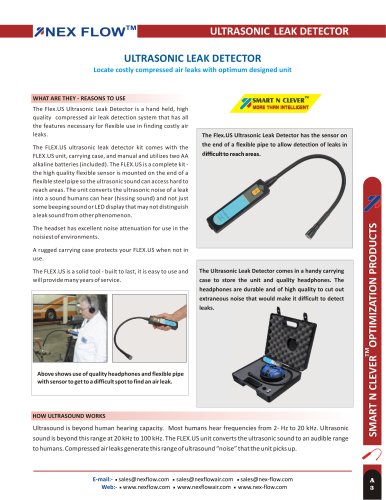 Ultrasonic Leak Detector