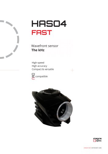 HASO4 FAST Wavefront Sensor Datasheet