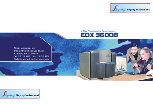 EDX3600B XRF Spectrometer