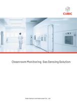 Cubic Cleanroom Monitoring Gas Sensing Solution