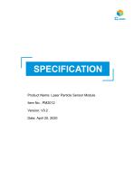 Laser Particle Sensor-PM2012