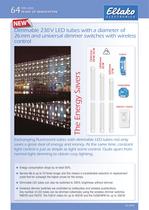 Dimmable 230V LED tubes