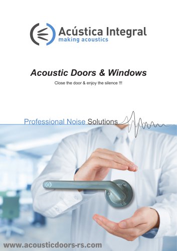 ACOUSTIC DOORS