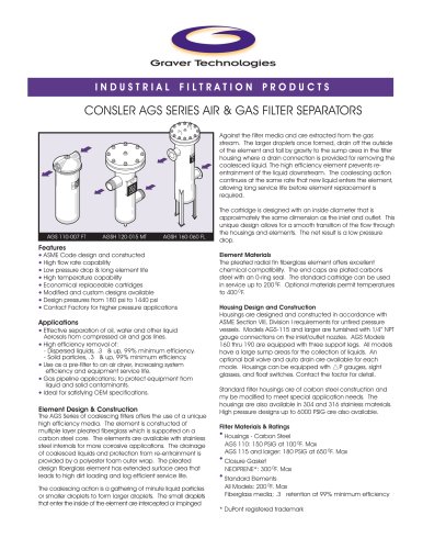 Air - Gas Filter/Separators