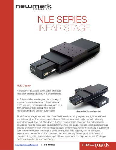 NLE Series Linear Stage