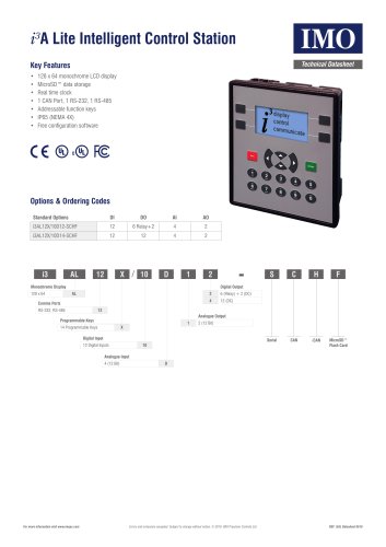 i 3 A Lite Intelligent Control Station