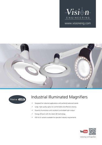 Illuminated Bench Magnifiers Brochure