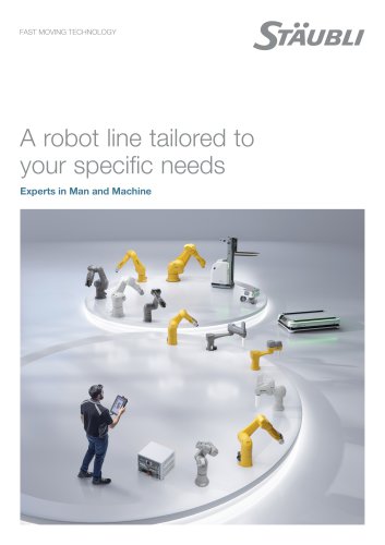 A robot line tailored to your specific needs