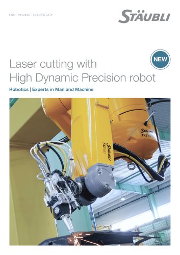 Laser cutting with High Dynamic Precision robot