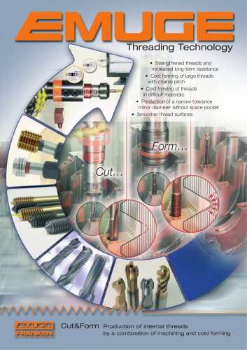 EMUGE Cut&Form thread technology