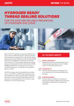 HYDROGEN READY THREAD SEALING SOLUTIONS