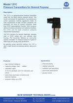 131C Inner Cavity Pressure Transmitters For General Purpose