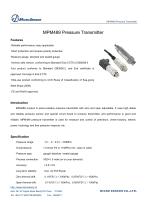 MPM489 ATEX Explosion Pressure Transmitter