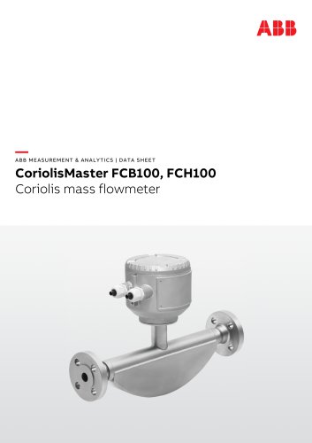 CoriolisMaster FCB100, FCH100