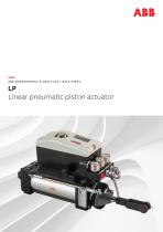 LP Linear pneumatic piston actuator