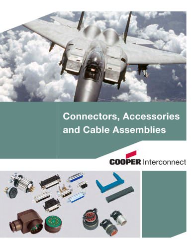 Connectors and cables