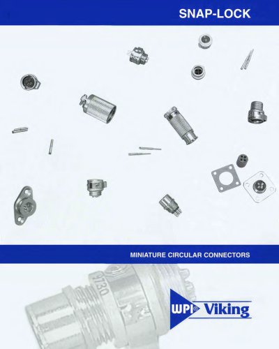 Snap-Lock: Miniature Circular Connectors