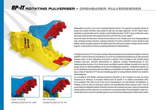 RP-IT ROTATING PULVERISER