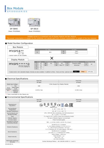 Box Module SP 5000 SERIES