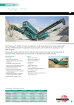 Powerscreen Chieftain 1700 Mobile Screen