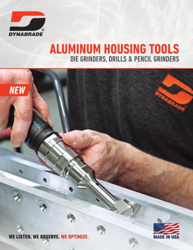 ALUMINUM HOUSING TOOLS DIE GRINDERS, DRILLS & PENCIL GRINDERS