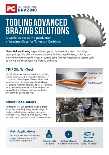 Tooling Brazing Brochure