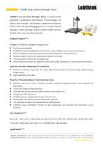 Laboratory Touch Screen Pouch Leak Test Equipment